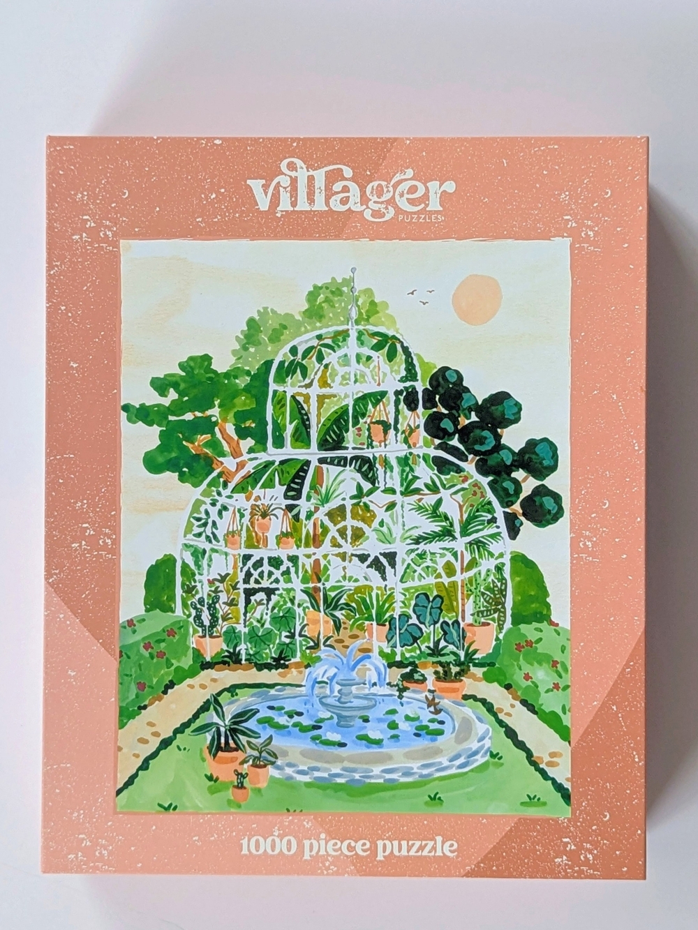 Villager Greenhouse Garden 1000 Piece Jigsaw Puzzle Botanical Art